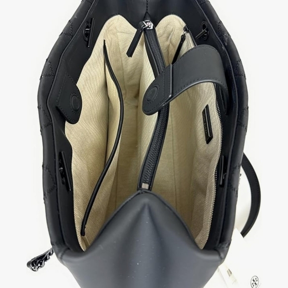 Tory burch willa matte medium tote bag. - Picture 7 of 8